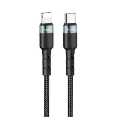 Charging Cable Hoco SU99 Pro PD27W USB to Lightning Μαύρο 1m