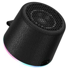 Wireless Speaker Hoco HC49 Shine Mini Magnetic TWS Hi-Fi Audio v6.0 700mAh 8W up to 4 Hours Play Time and Colourfull Lighting Black