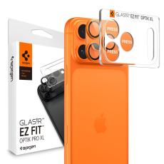 Camera Film Spigen Optik Pro XL Glass Ez Fit for Apple iPhone 17 Pro Orange