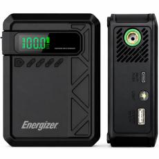 Powerbank Energizer JE10001JP 10000mAh PD15W 1xUSB-A 1xUSB-C Ports Emergency Car Battery Attachment 1500A and 11 bar Tire Inflation Black